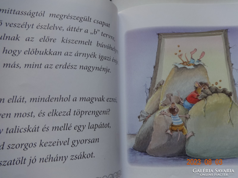 Adventure of Ferenc Boros voles - storybook with drawings by Janos the ant