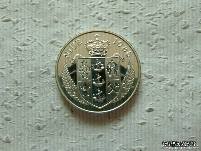 Új - Zéland ezüst 50 dollár 1988 27.1 gramm 925 - ös ezüst