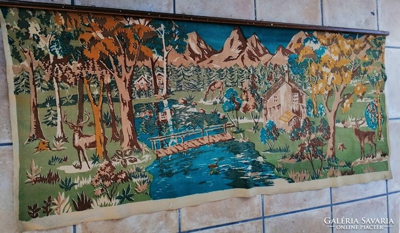 Old tapestry, wall protector 70 x 160 cm