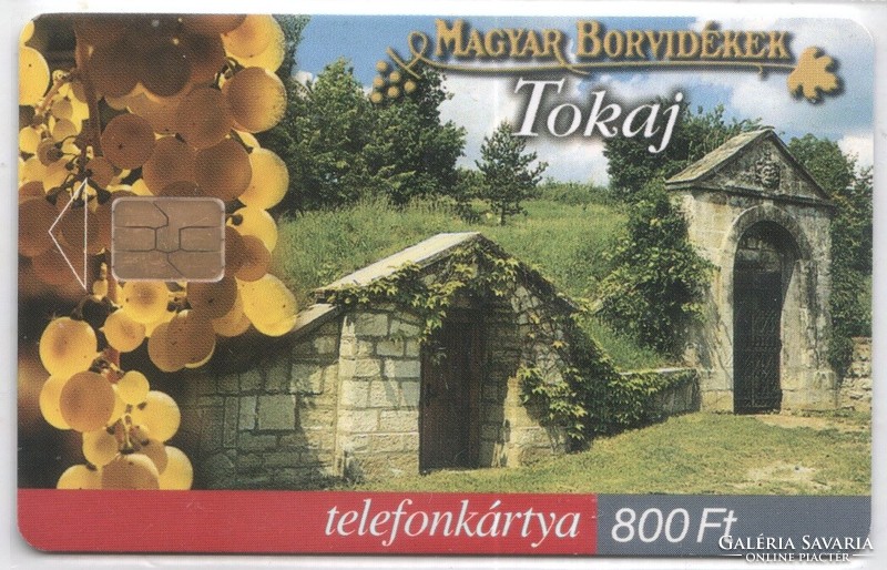 Hungarian phone card 1161 2000 tokaj ods 4 200,000 units