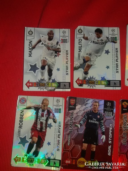 2011 Euro bl gold cards pack 10 football collectible cards in one condition as shown in the pictures
