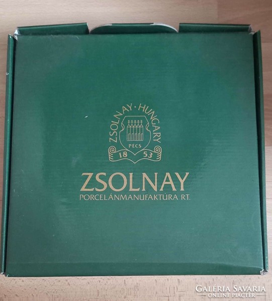 New! Zsolnay pompadour iii, 7-piece cake set