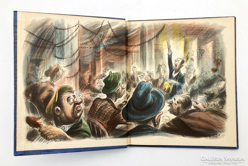 Christmas Story, 1946 első kiadás! -  Bill Crawford rajzaival