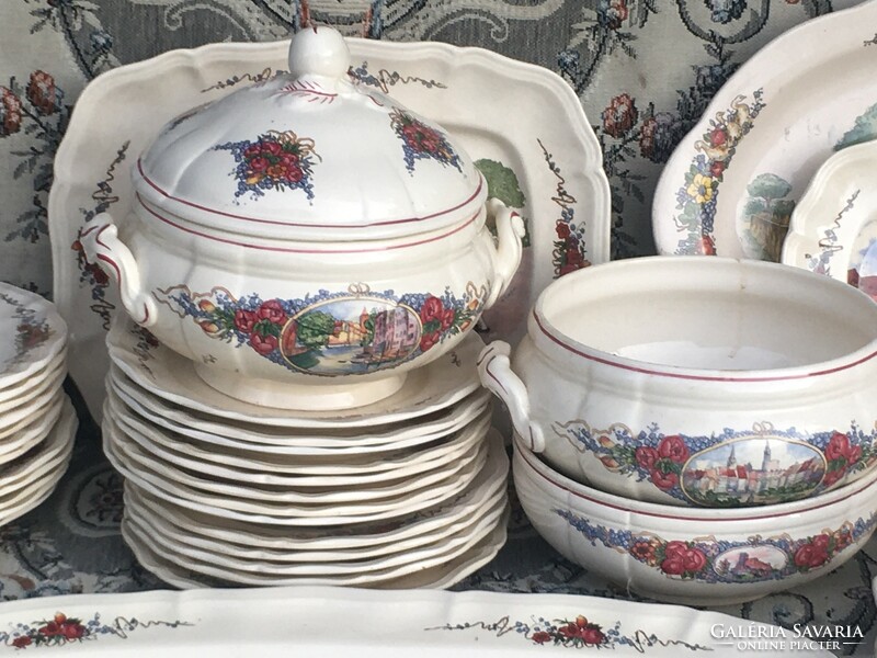 Tableware from Sarreguemines-Obernay