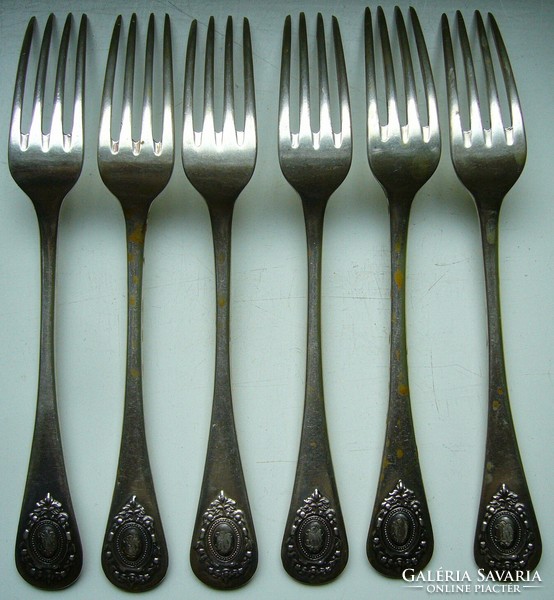 Silver forks (ag 0.800) 6 pcs.