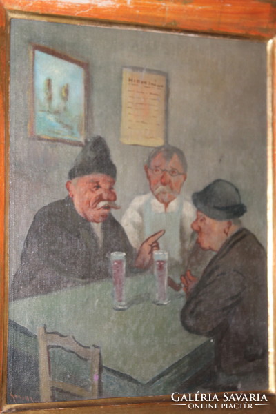 Original painting by Jenő Ring Kasznár 832