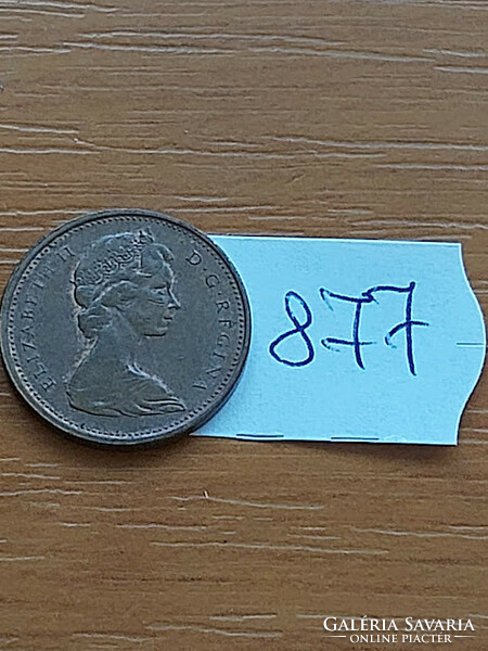 Canada 1 cent 1973 ii. Queen Elizabeth, bronze 877
