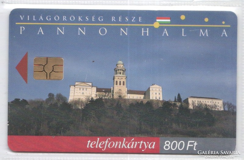 Hungarian phone card 1182 1999 pannonhalma gem 7 300,000 pieces