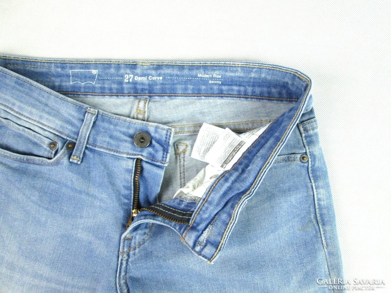 Original Levis demi curve modern rise skinny (w27 / l29) women's stretch jeans