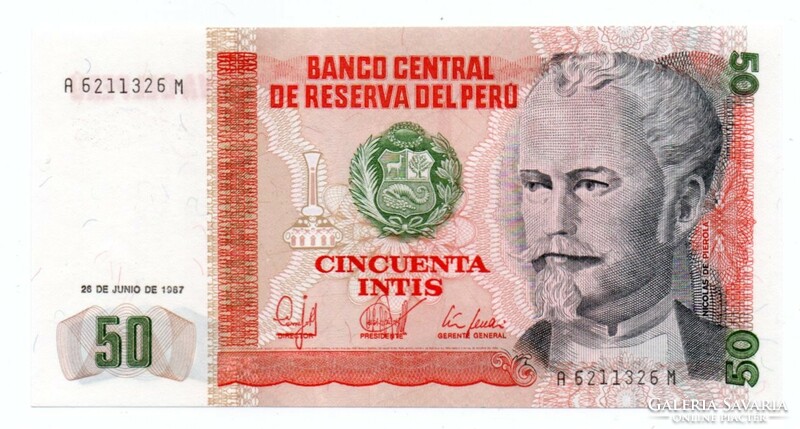 50     Intis   1987     Peru