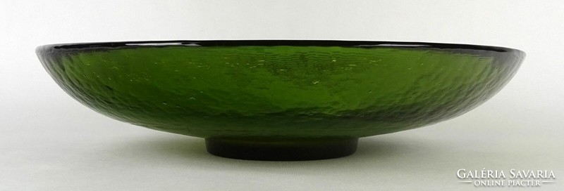 1N952 large flawless art glass table center bowl 34 cm