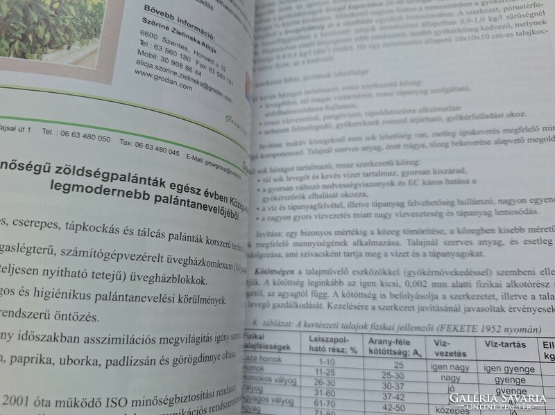 Deficiency diseases of vegetable plants. HUF 8,500