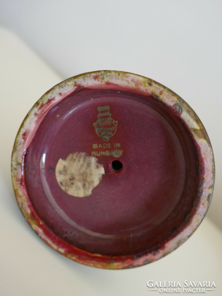Antique Zsolnay eozin glazed porcelain female nude