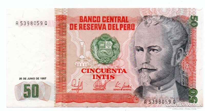 50     Intis   1987     Peru