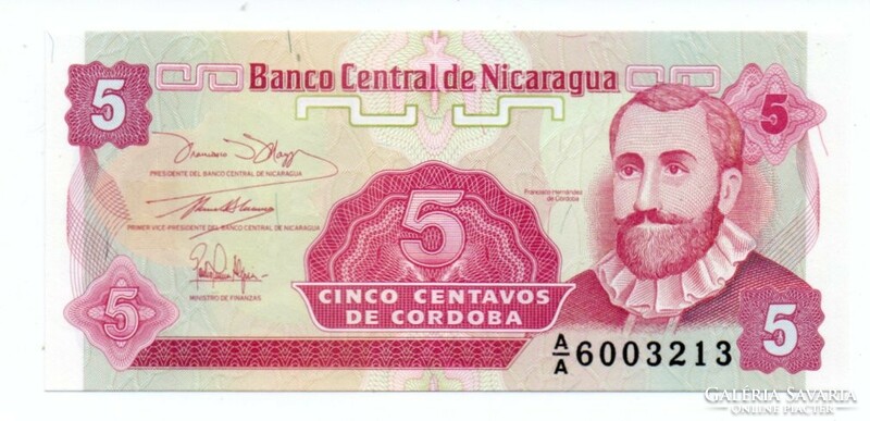 5 Nicaraguan centavos