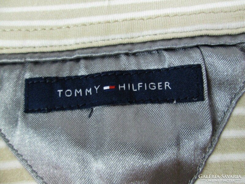 Original tommy hilfiger (m) pretty short sleeve women's t-shirt elastic top
