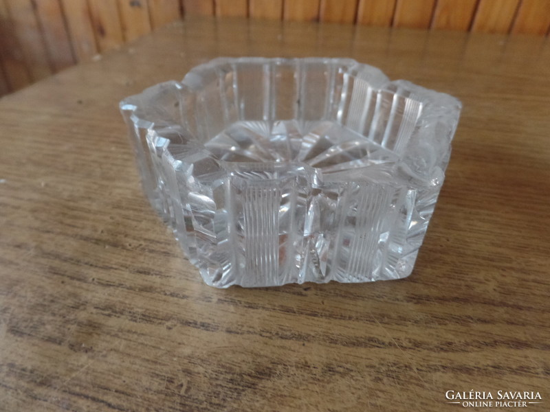Hexagonal crystal ashtray