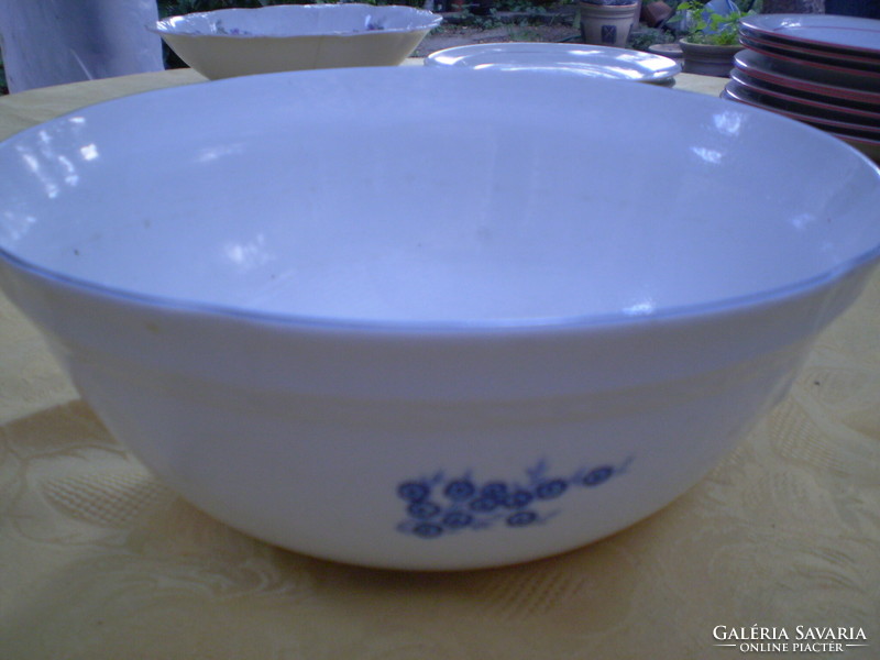 Stipo dorohoi floral deep salad porcelain bowl 24x10 cm. Flawless