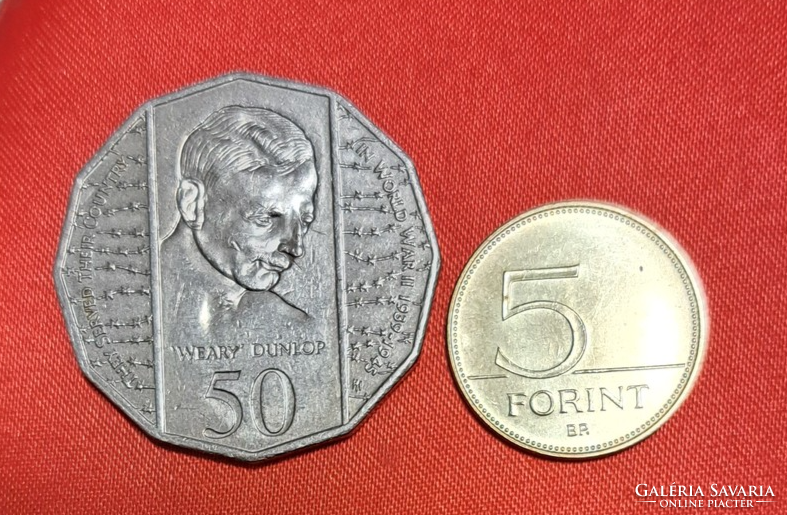 Ausztrália 1995. emlék 50 Cent  "50. Évforduló - A II. Világháború vége" (766)
