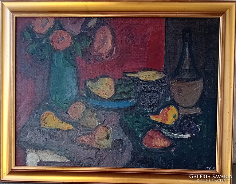 József Izsák: flower and fruit - still life gallery