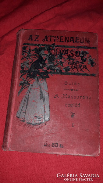 1897. Ouida - the Masserene family i. Novel book according to the pictures atheneum
