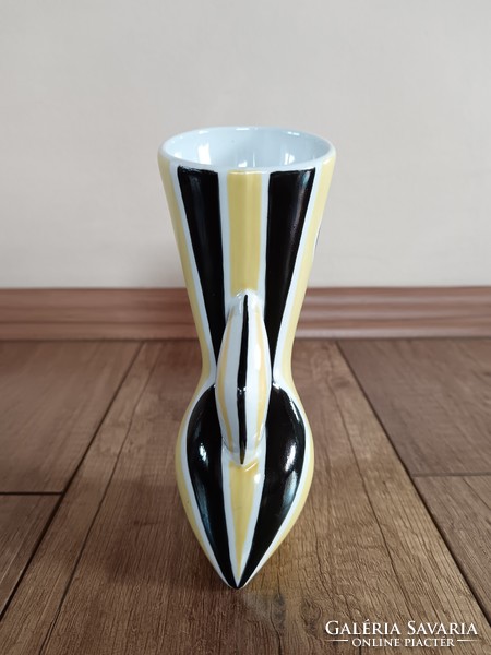 A modern vase by János Török from Old Zsolnay