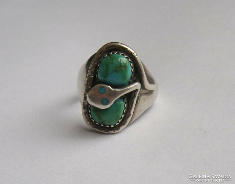 Effie calavaza, antique silver Indian handmade ring, design jewelry, men's and women's