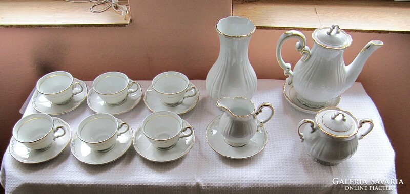 Zsolnay complete coffee set