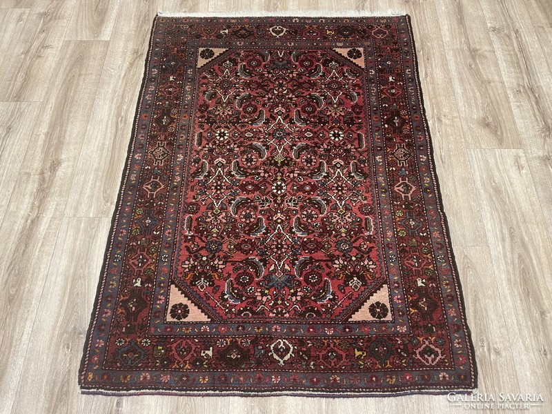 Hamadan - Iranian hand-knotted wool Persian rug, 112 x 156 cm
