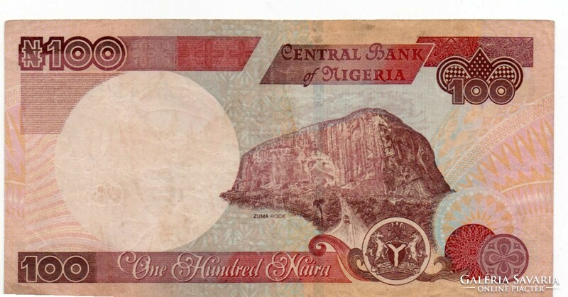 100    Naira      1999   Nigéria