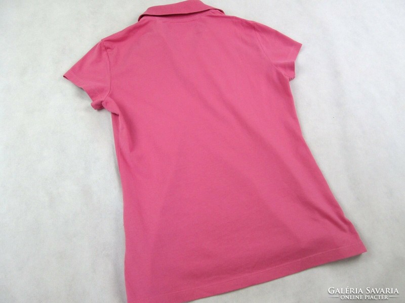 Original tommy hilfiger (s / m) short sleeve women's elastic collar top