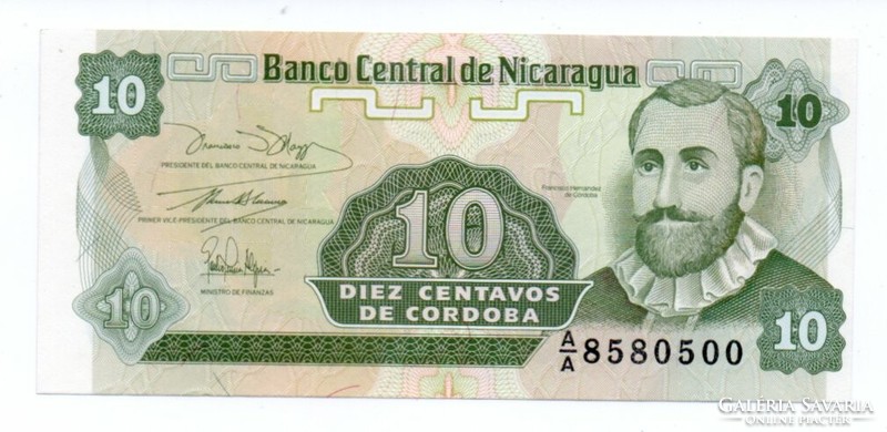 10 Nicaraguan centavos