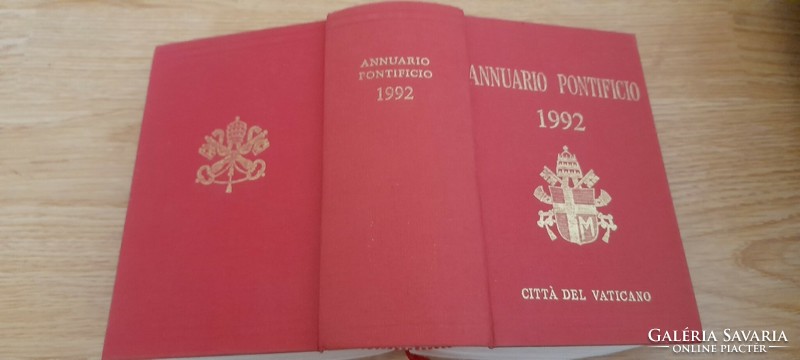 ANNUARIO PONTIFICIO 1967 1970 1988 1990 1992 egyben
