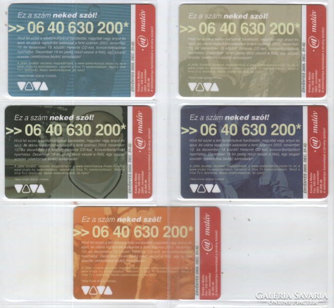 Magyar telefonkártya 1219  2004  Zenélő kártyák  SIE 40.000 Db.
