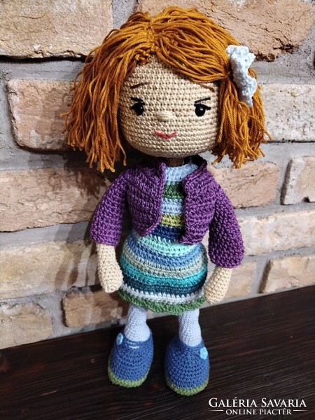 Mimi (crocheted craft doll)