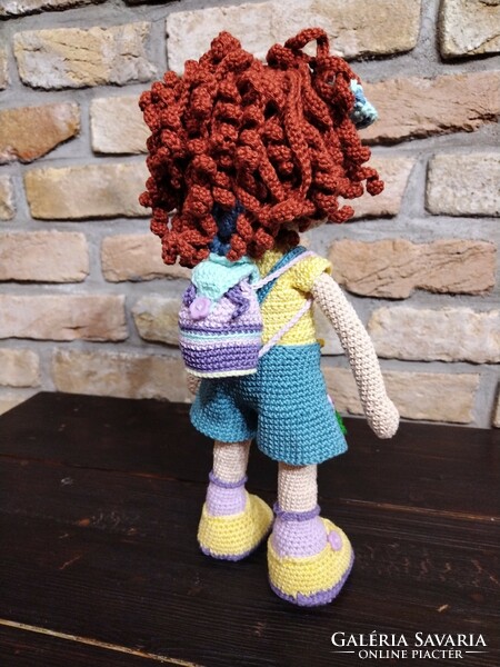 Bogi (crocheted craft doll)