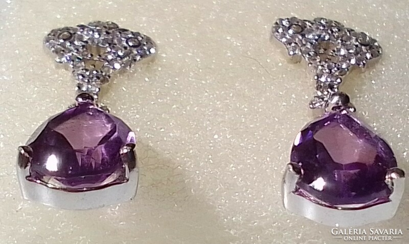 Beautiful amethyst earrings