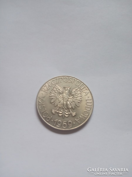Extra szép 10  Zloty Lengyelország  1969 !!