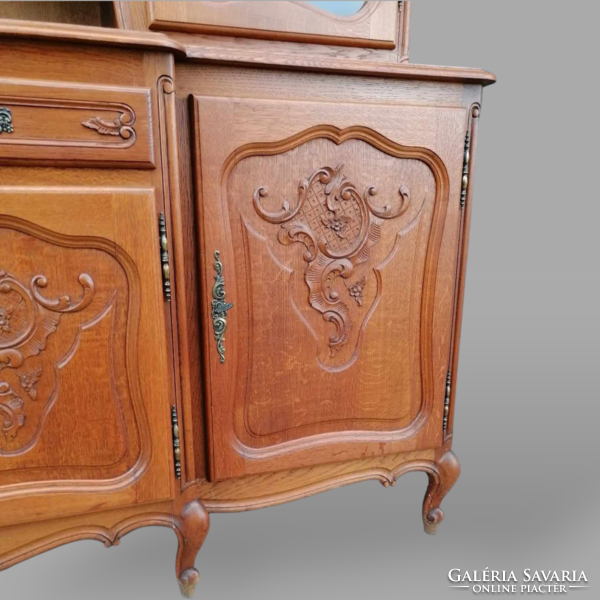 Neo-Baroque display cabinet, kitchen cabinet
