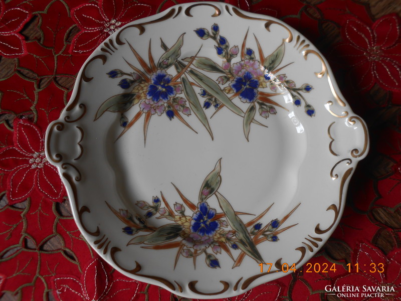 Zsolnay cake serving plate, limited edition