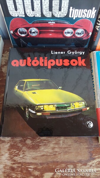 György Liener car types 1961, 1964, 1969, 1971 years, 4 books (100)