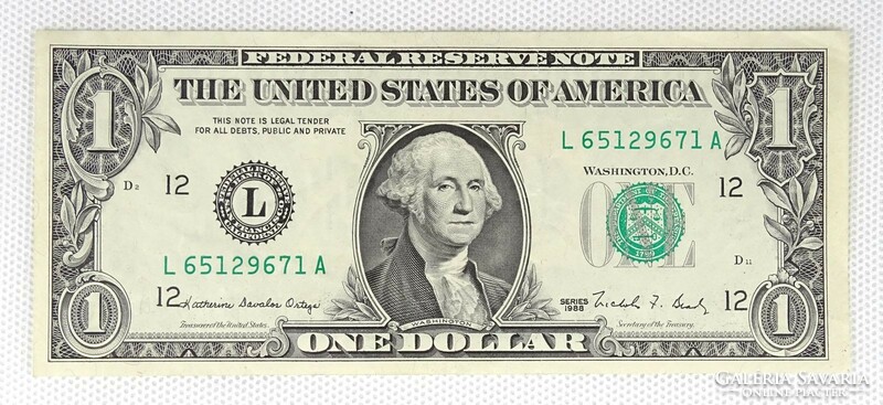 1Q315 usa one dollar - $1 1988 green stamp rare