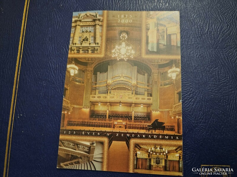 2000 postcard with first-day prize tickets, the Academy of Music is 125 years old