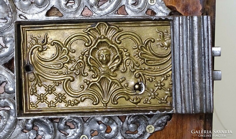 1Q133 Hatalmas Mária Terézia korabeli intarziás szekrény ~ 1750