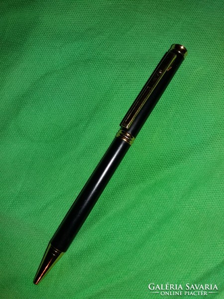 Retro stationery store black metal-plastic cover rw crown ballpoint pen as shown in the pictures
