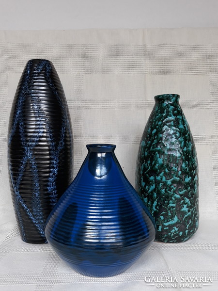 Special, rare ceramic pond vases