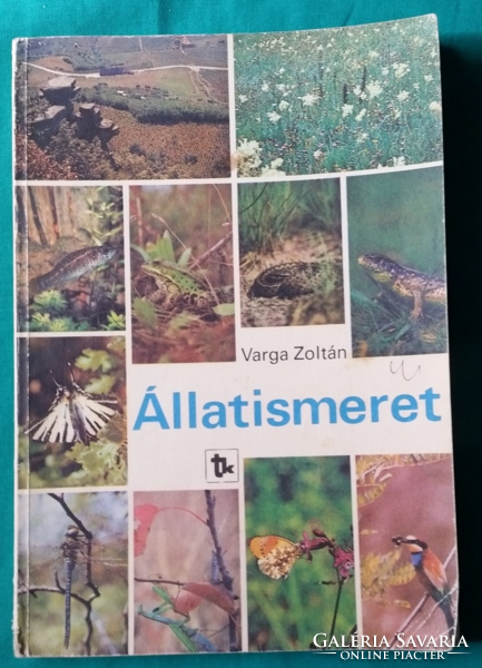 'Dr. Varga Zoltán: Állatismeret - Természettudomány > Állatvilág > Tankönyv