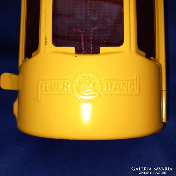 "Feuer Hand ", viharlámpa, gyertyás jelző hajólámpa,.Loft industrial design.