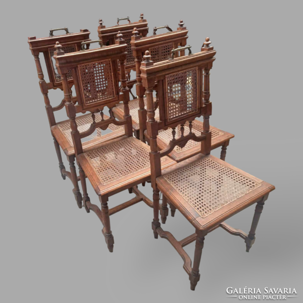 Neo-Renaissance chairs - 5 pcs