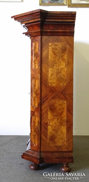1Q133 Hatalmas Mária Terézia korabeli intarziás szekrény ~ 1750